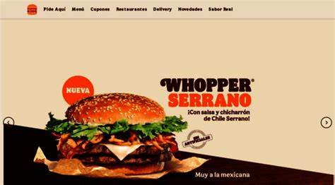 Descubre nuestro Menú y pide a tu Burger King más cercano